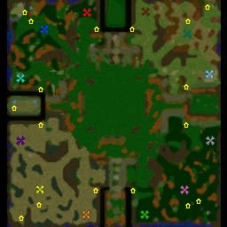 карта Warcraft 3