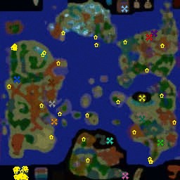 карта Dark Ages of Warcraft v5.4