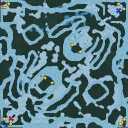 карта StarCraft (Planeta Icen)