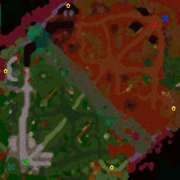 карта Legends of Warcraft v1.4