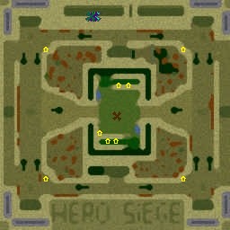 карта Impossible Hero Siege 9.1