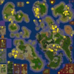 карта Sedonia RPG v.0.87