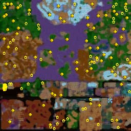 карта Lorderon Wars:Reforged 0.9b