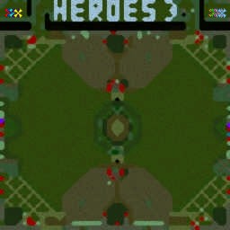 карта Heroes 3 Green Field v3.80