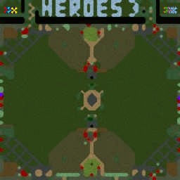 карта Heroes 3 Green Field v4.01