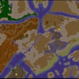 карта Forgotten Lands