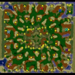 карта Emerald Gardens Heroes v2.66 Ult