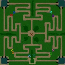 карта Sparkle Maze TD 1.0