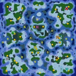 карта Batalla en el Trono de Hielo