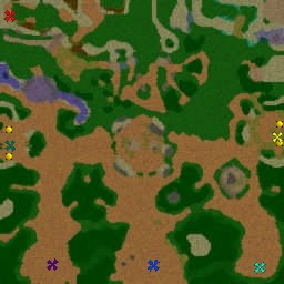 карта Guerra del bosque Ogro DEMO A1.2