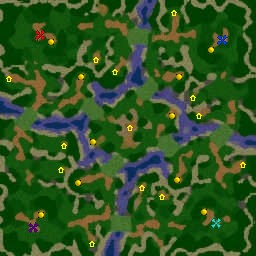 карта Raza de Orcos Espaciales Terran SC
