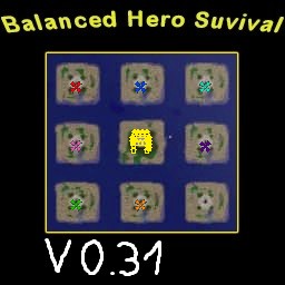 карта Balanced Hero Survival v0.31