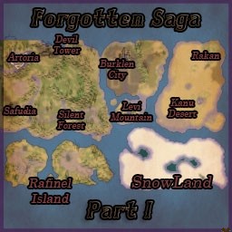 карта Forgotten Saga 1.2L
