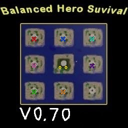 карта Balanced Hero Survival v0.70