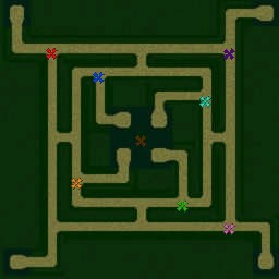 карта Green Circle TD Heroes v2.2