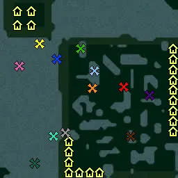 карта Custom hero arena 4.8 Felwood