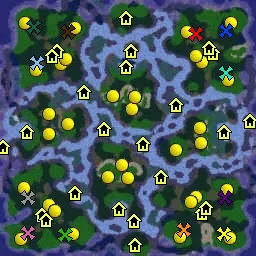 карта (12)Frozen forest Heros