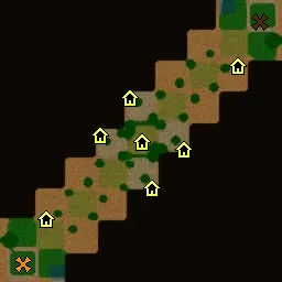 карта Creep Lane Simulator 0.1c